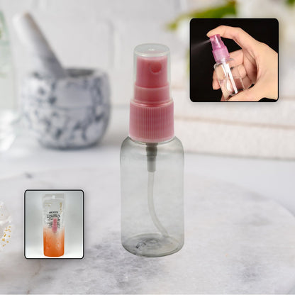 Perfume Make - Up Water Portable Spray Bottle, Empty Spray Bottle Refillable Fine, Perfume For Sanitizer Travel Beauty Makeup Perfume filler (1 Pc) - infinityexculsivestore.com