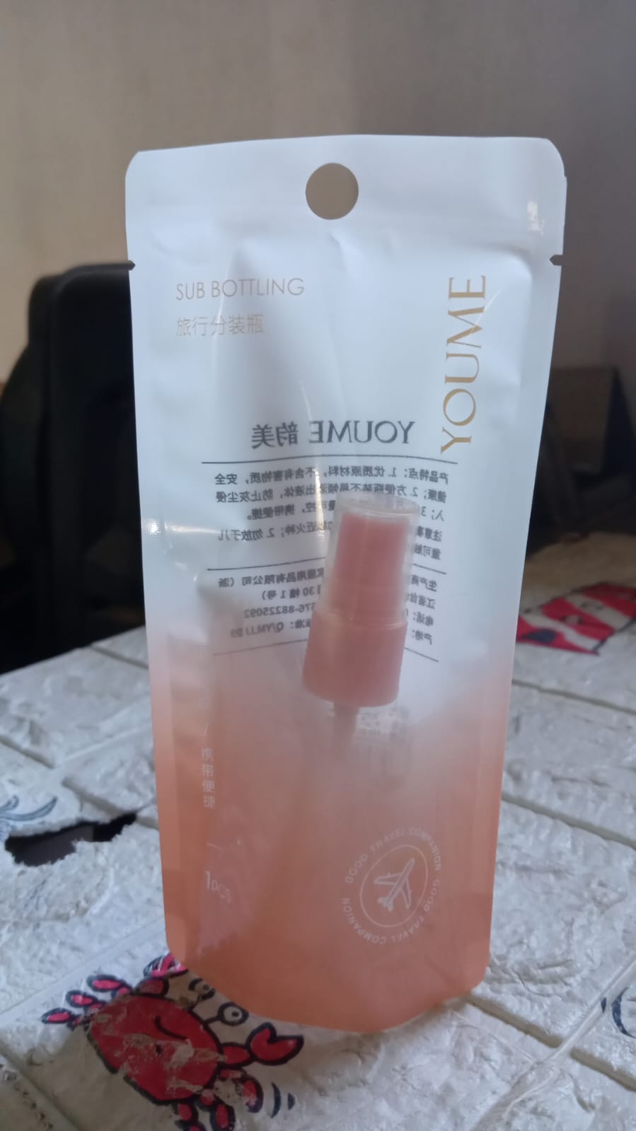 Perfume Make - Up Water Portable Spray Bottle, Empty Spray Bottle Refillable Fine, Perfume For Sanitizer Travel Beauty Makeup Perfume filler (1 Pc) - infinityexculsivestore.com