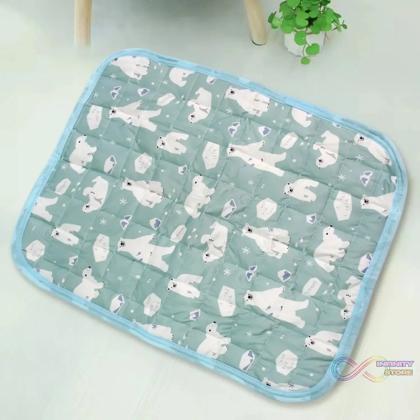 Pet Soft Cat Dog Blanket / Towel, Warm Sleep Mat (40×30 Cm / 1 Pc / Mix Color & Design) - infinityexculsivestore.com
