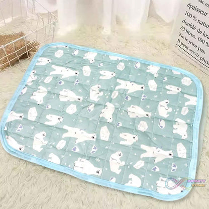 Pet Soft Cat Dog Blanket / Towel, Warm Sleep Mat (50×40 Cm / 1 Pc / Mix Color & Design) - infinityexculsivestore.com