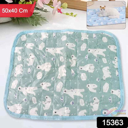 Pet Soft Cat Dog Blanket / Towel, Warm Sleep Mat (50×40 Cm / 1 Pc / Mix Color & Design) - infinityexculsivestore.com