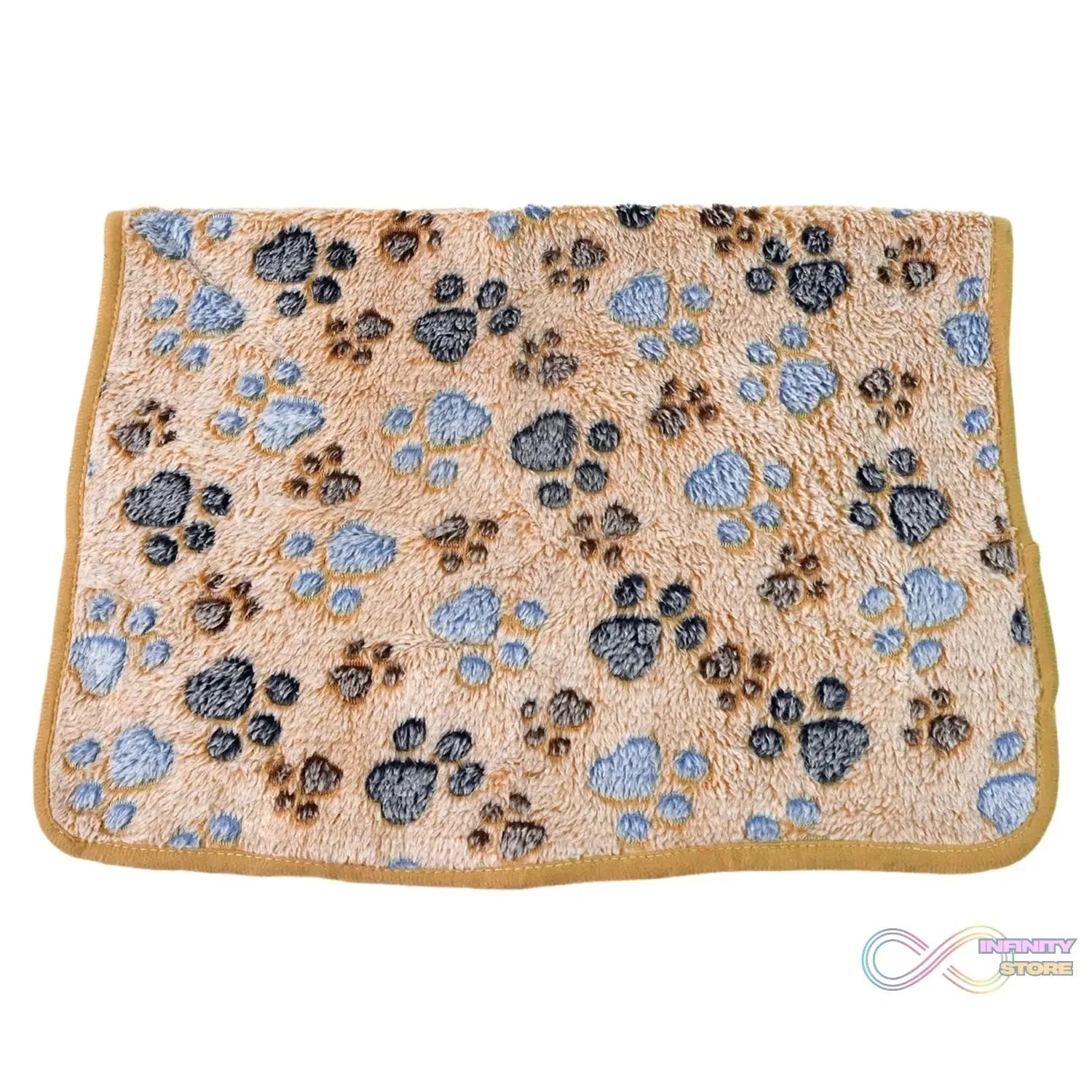 Pet Soft Cat Dog Blanket / Towel, Warm Sleep Mat (60×40 Cm / 1 Pc / Mix Color & Design) - infinityexculsivestore.com