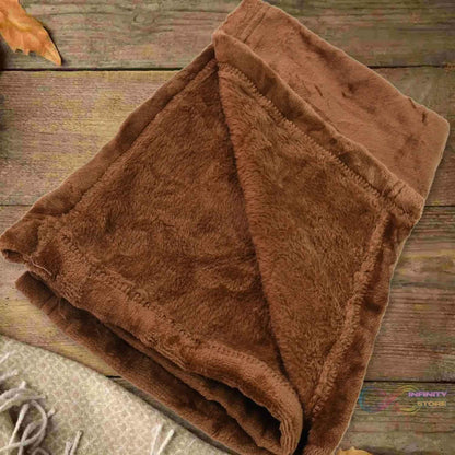 Pet Soft Cat Dog Blanket / Towel, Warm Sleep Mat (60×45 Cm / 1 Pc / Mix Color & Design) - infinityexculsivestore.com