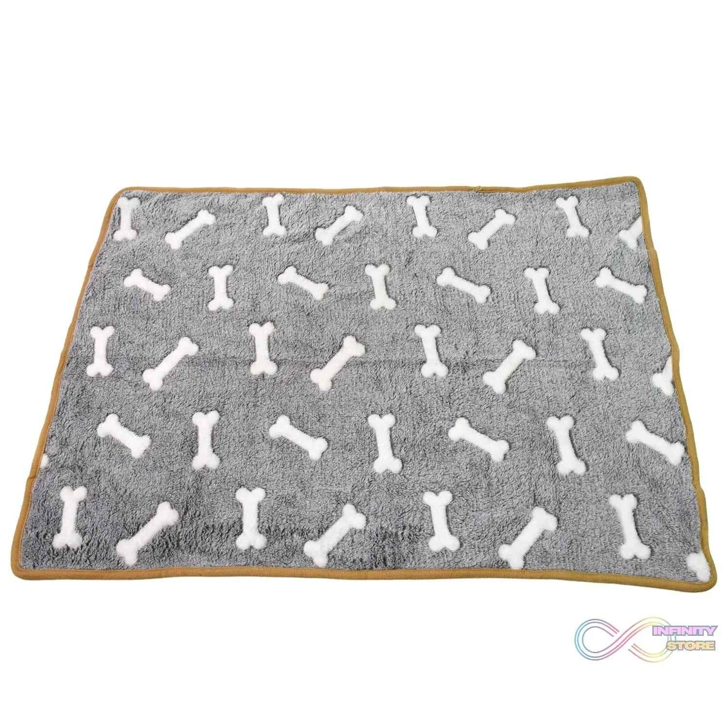 Pet Soft Cat Dog Blanket / Towel, Warm Sleep Mat (75×55 Cm / 1 Pc / Mix Color & Design) - infinityexculsivestore.com