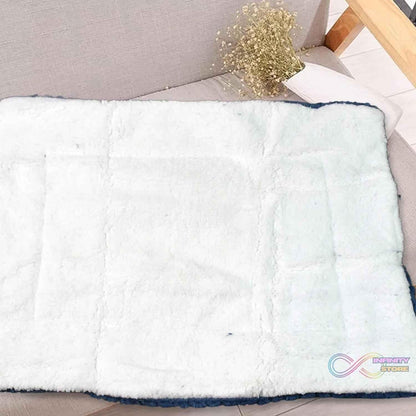 Pet Soft Cat Dog Towel, Warm Sleep Mat (50×37 Cm / 1 Pc / Mix Color & Design) - infinityexculsivestore.com