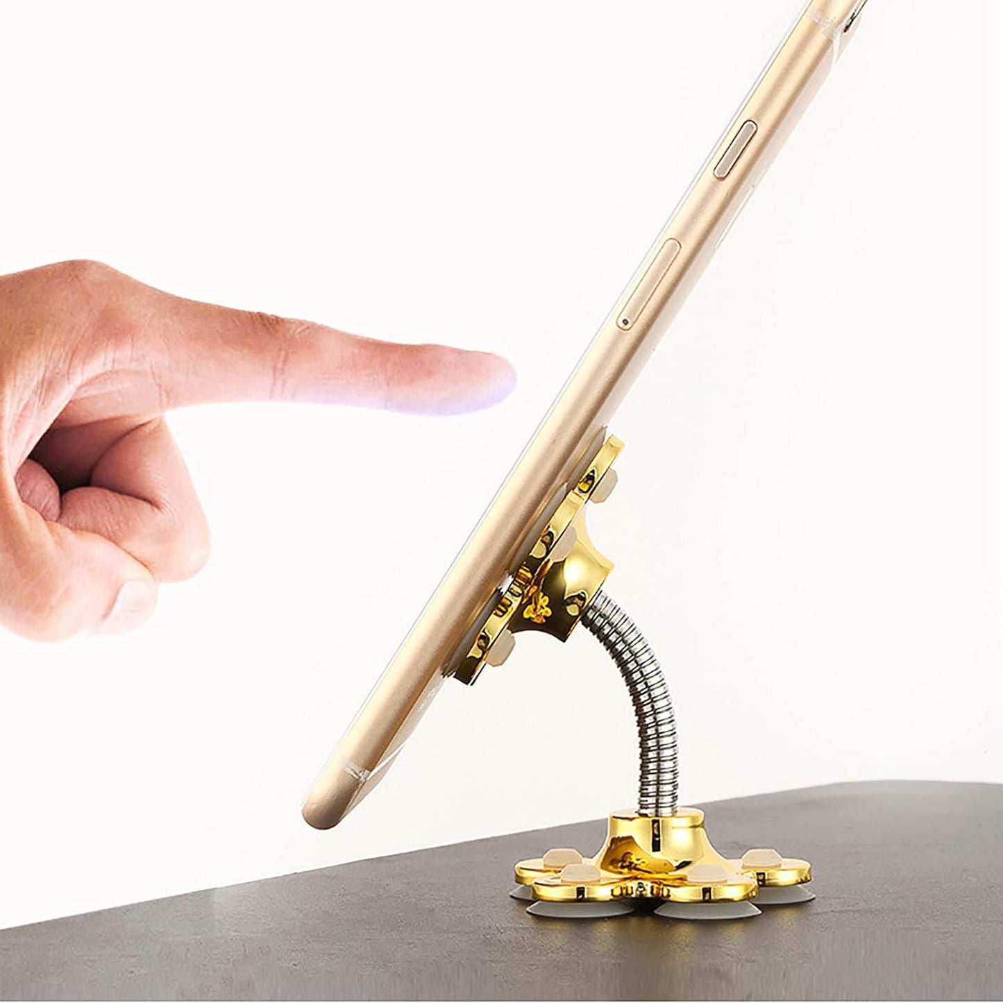 Phone Holder, 360°Rotatable Phone Stand Multi - Function Double - Sided Suction Cup Mobile Phone Holder vip stand( MOQ : - 6 Pc ) - infinityexculsivestore.com