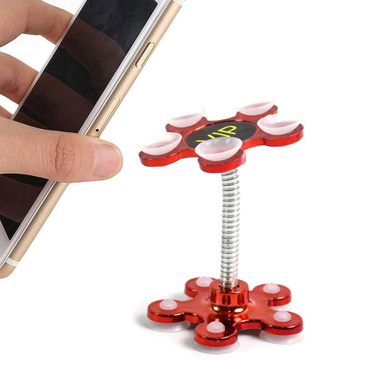 Phone Holder Car & Mount Sucker Stand vip stand (Multicolored With Box)) - infinityexculsivestore.com