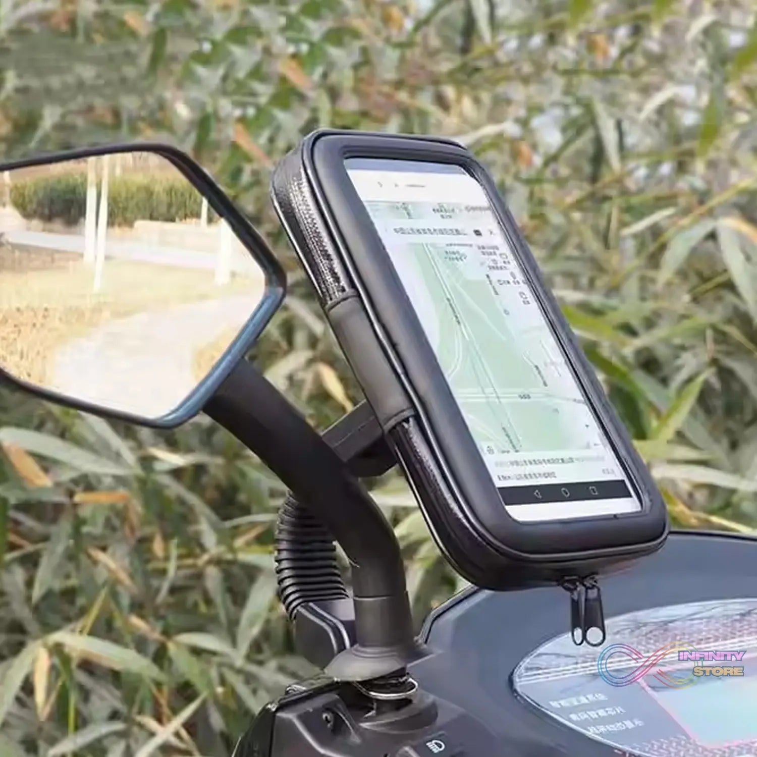 Phone Holder Case Weather Resistant Bike Mount (1 Pc) - infinityexculsivestore.com