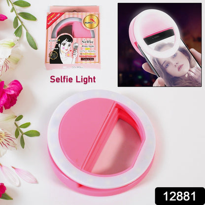 Phone Selfie Light Selfie Ring Light Selfie Light for Smartphone Selfie Light for Phone Battery Operated Selfie Ring Light (Battery Not Included) - infinityexculsivestore.com