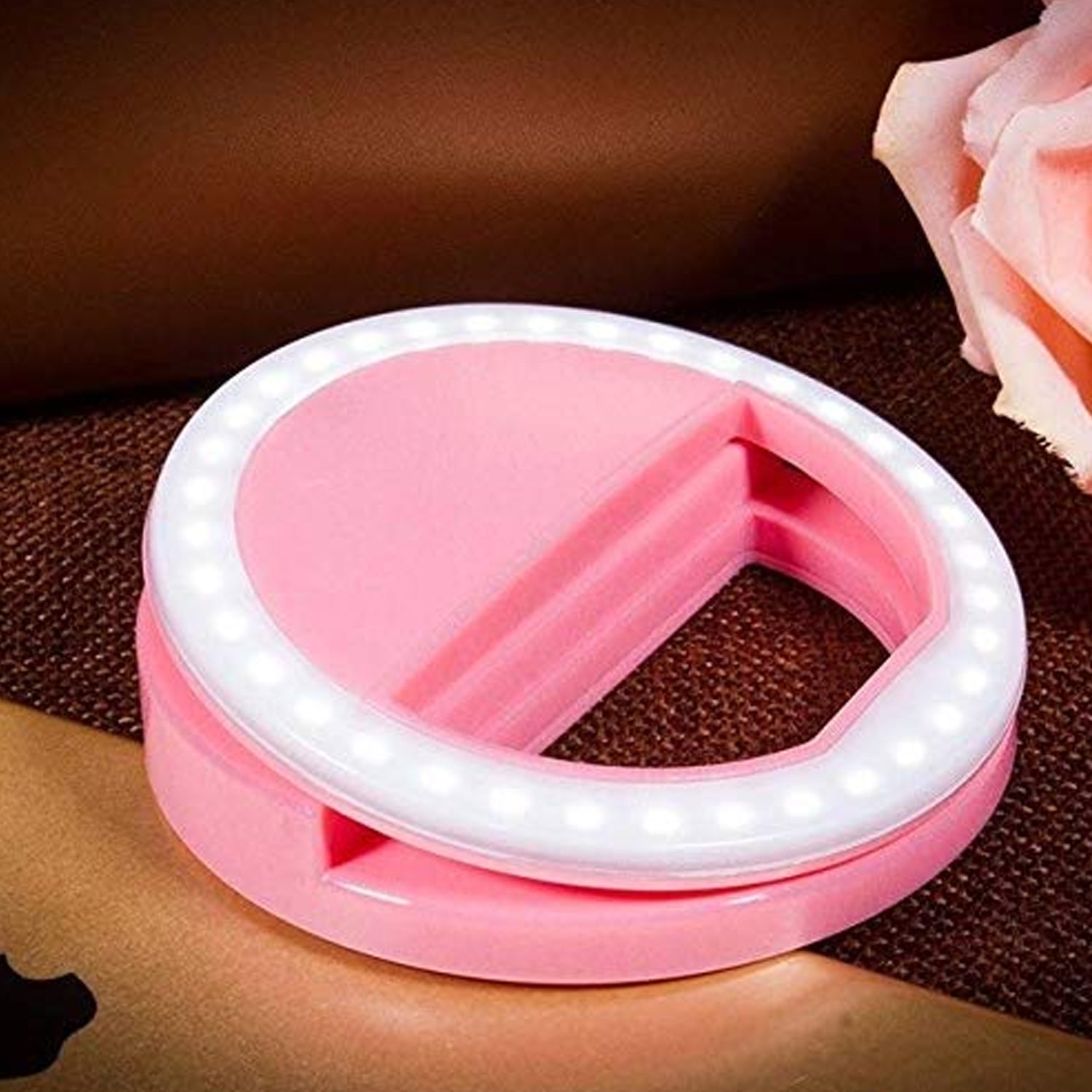 Phone Selfie Light Selfie Ring Light Selfie Light for Smartphone Selfie Light for Phone Battery Operated Selfie Ring Light (Battery Not Included) - infinityexculsivestore.com