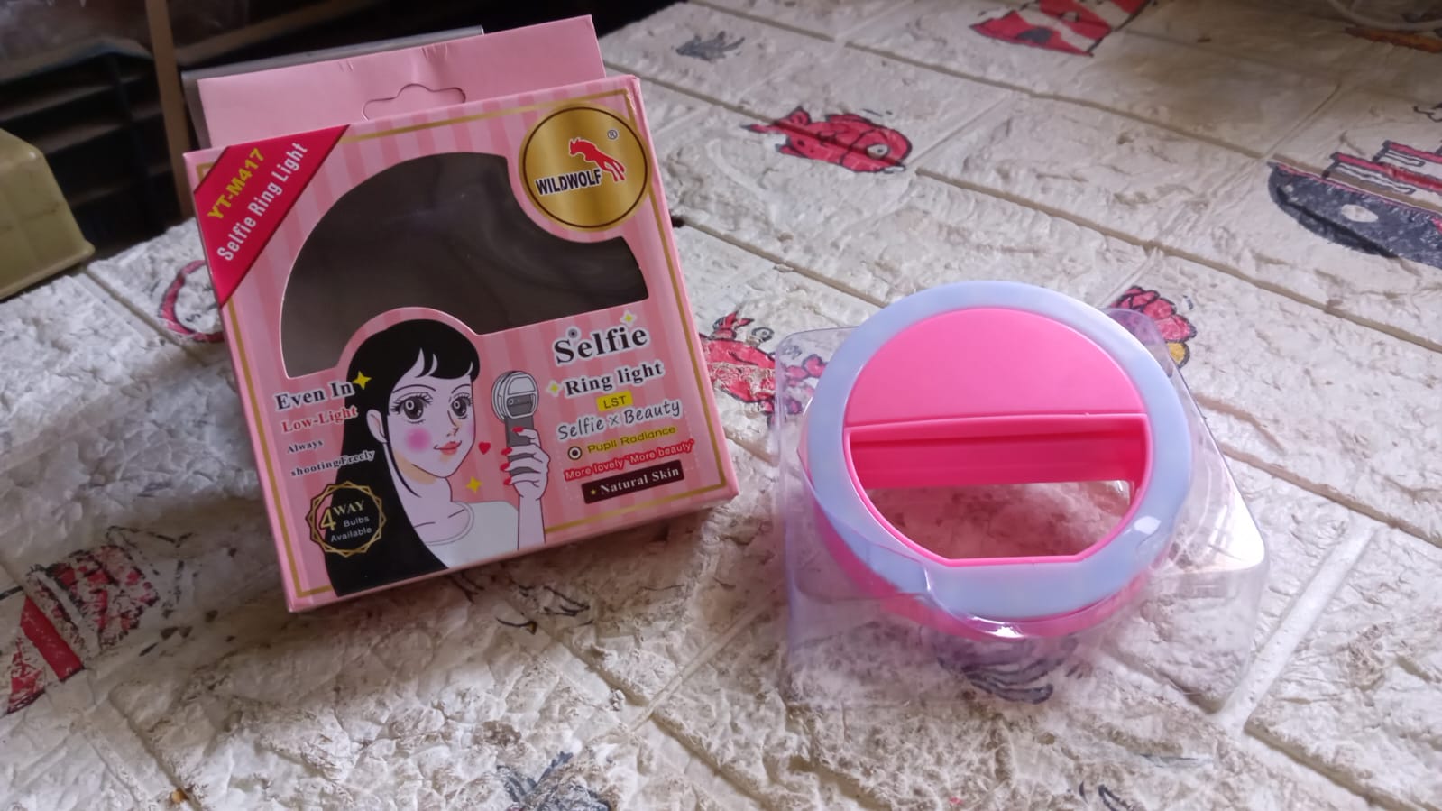 Phone Selfie Light Selfie Ring Light Selfie Light for Smartphone Selfie Light for Phone Battery Operated Selfie Ring Light (Battery Not Included) - infinityexculsivestore.com