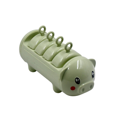 Pig Shape Mold Ice Candy, Popsicle Mold Ice, Plastic Ice Candy Maker Kulfi Maker Molds Set with 4 Cups - infinityexculsivestore.com