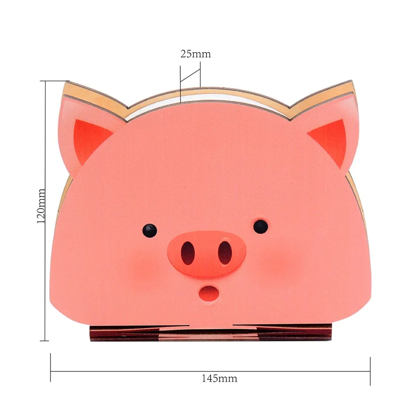 Piglet Shape Book Lamp Animal Led Book Lamp Christmas Gift Light RGB Colors Custom Gift Book Lamp - infinityexculsivestore.com
