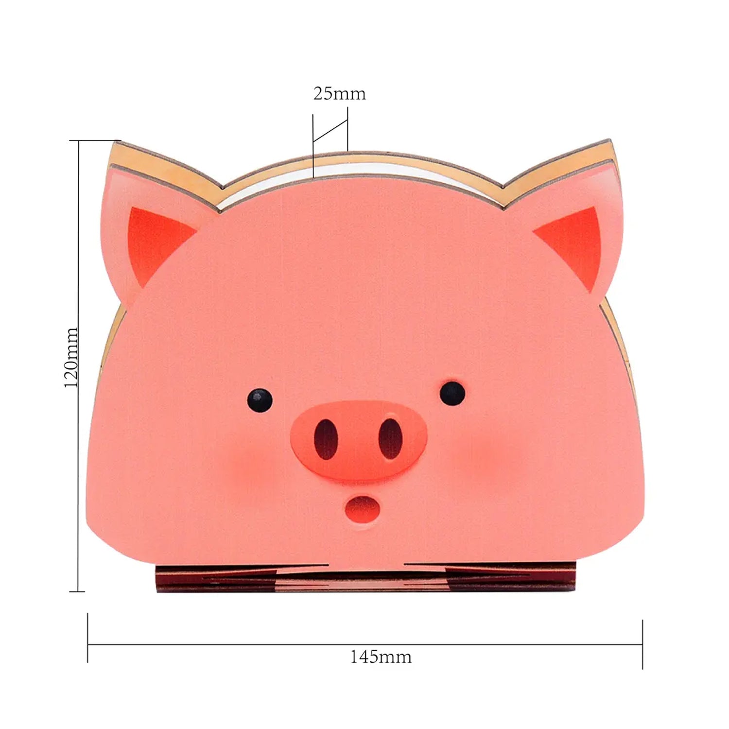 Piglet Shape Book Lamp Animal Led Book Lamp Christmas Gift Light RGB Colors Custom Gift Book Lamp - infinityexculsivestore.com