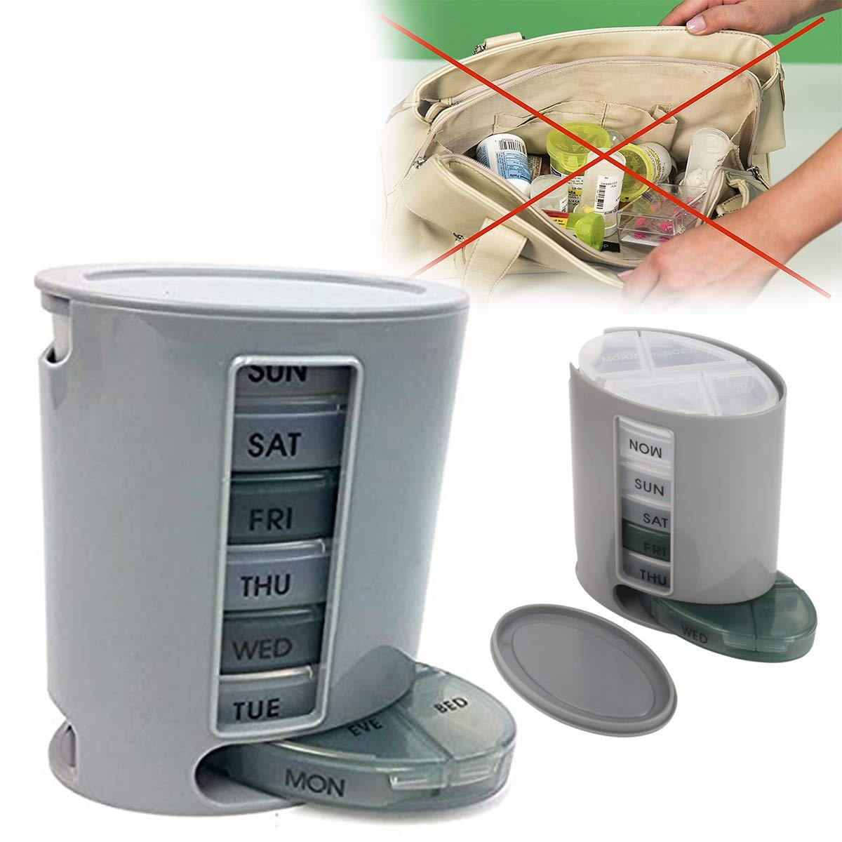 Pill Pro 7 Day Weekly Tablet Medicine Organizer Box - infinityexculsivestore.com