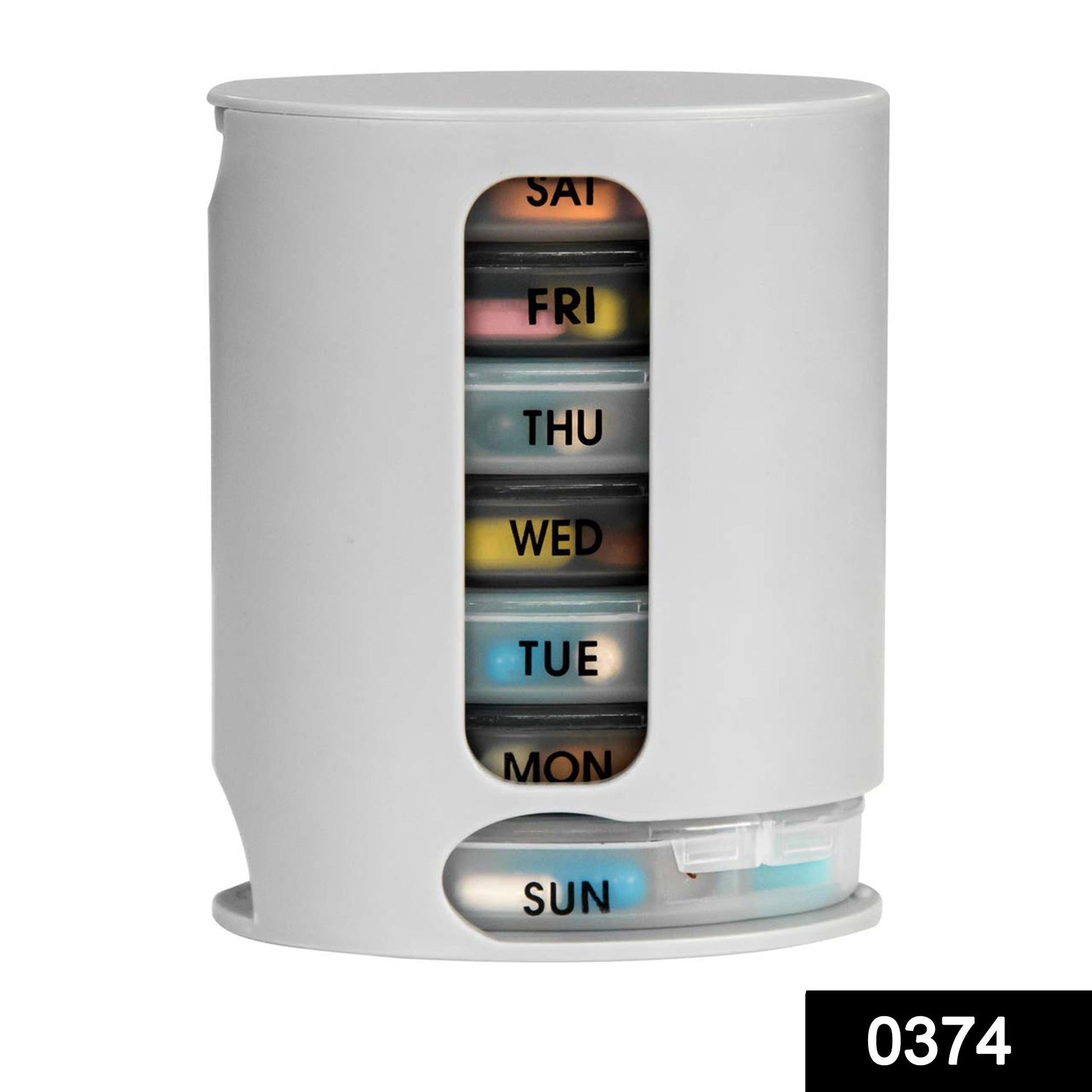 Pill Pro 7 Day Weekly Tablet Medicine Organizer Box - infinityexculsivestore.com