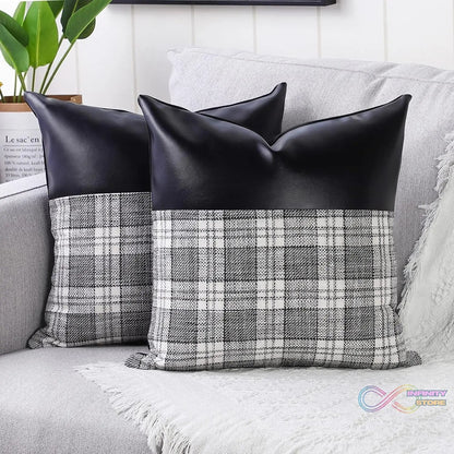 Pillow Covers, Couch Pillows Cover, Soft Decorative Cover (Mix Color & Design / 2 Pc) - infinityexculsivestore.com