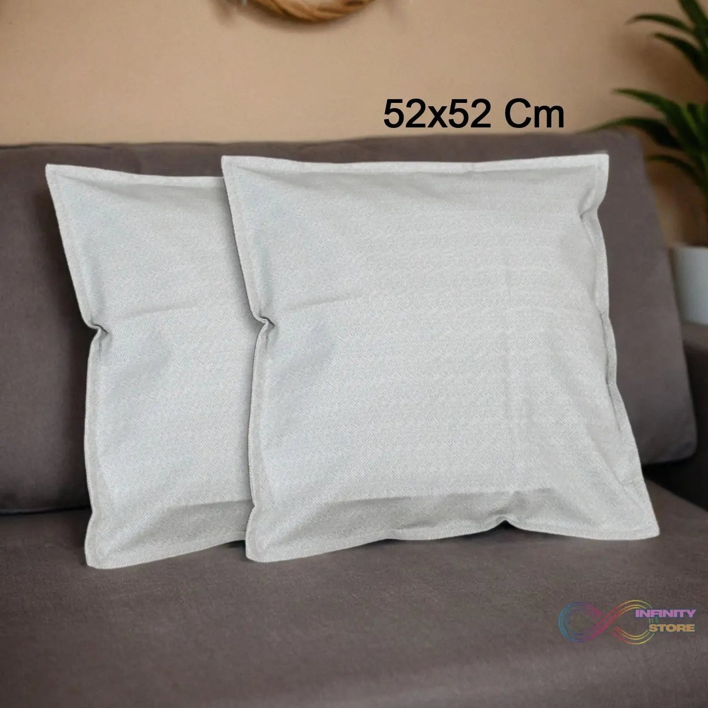 Pillow Covers, Couch Pillows Cover, Soft Decorative Pillow Covers (52 × 52 CM / 1 Pair / 2 Pc) - infinityexculsivestore.com