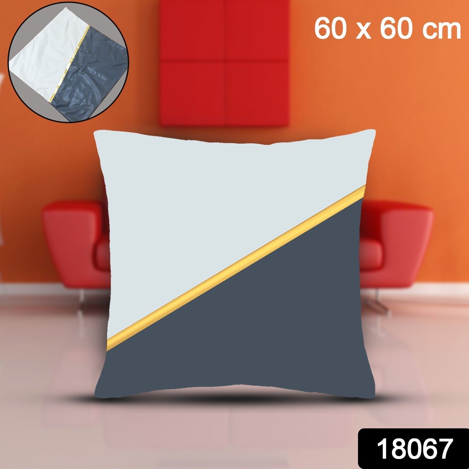 Pillow Covers, Couch Pillows Cover, Soft Pillow Covers (1 Pc / 60 × 60 CM) - infinityexculsivestore.com