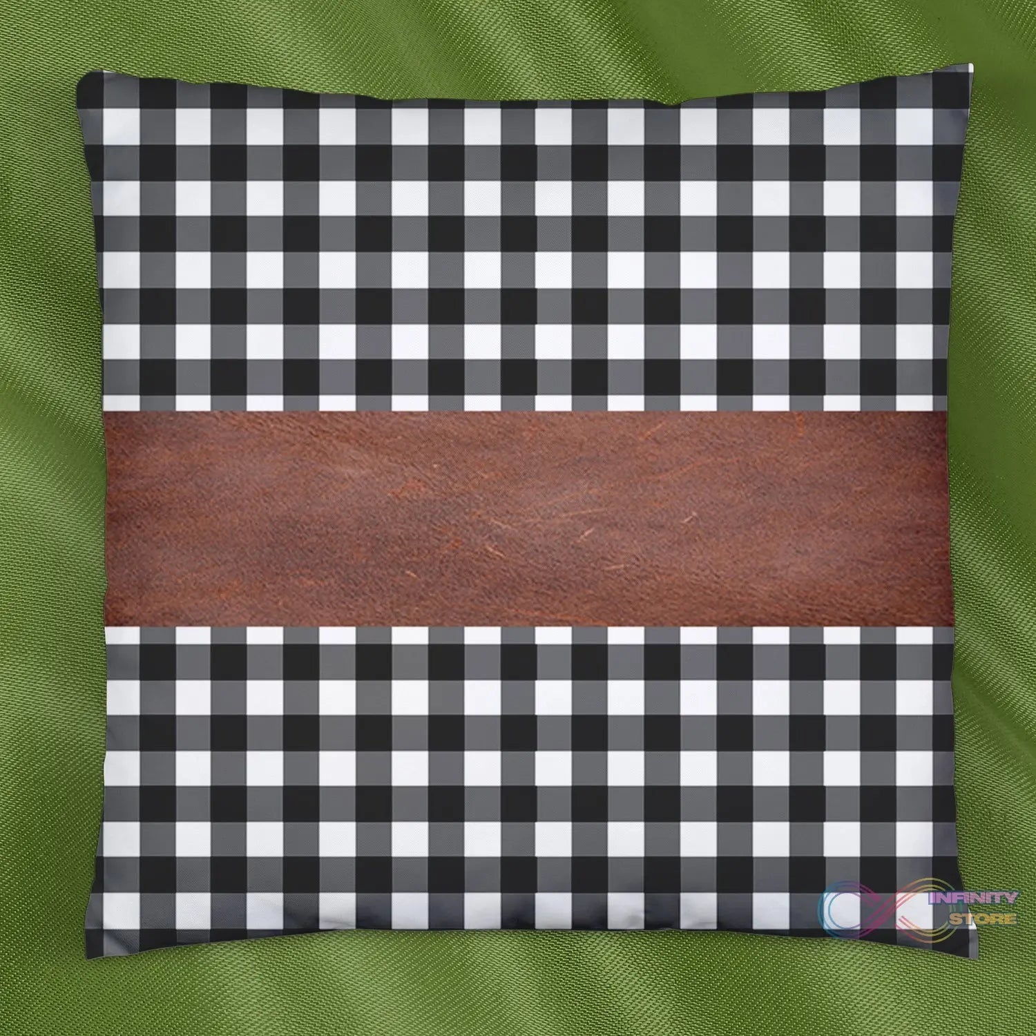 Pillow Covers, Leather & Cotton Cushion Covers (15 × 15 Inch / 1 Pair / 2 Pc) - infinityexculsivestore.com