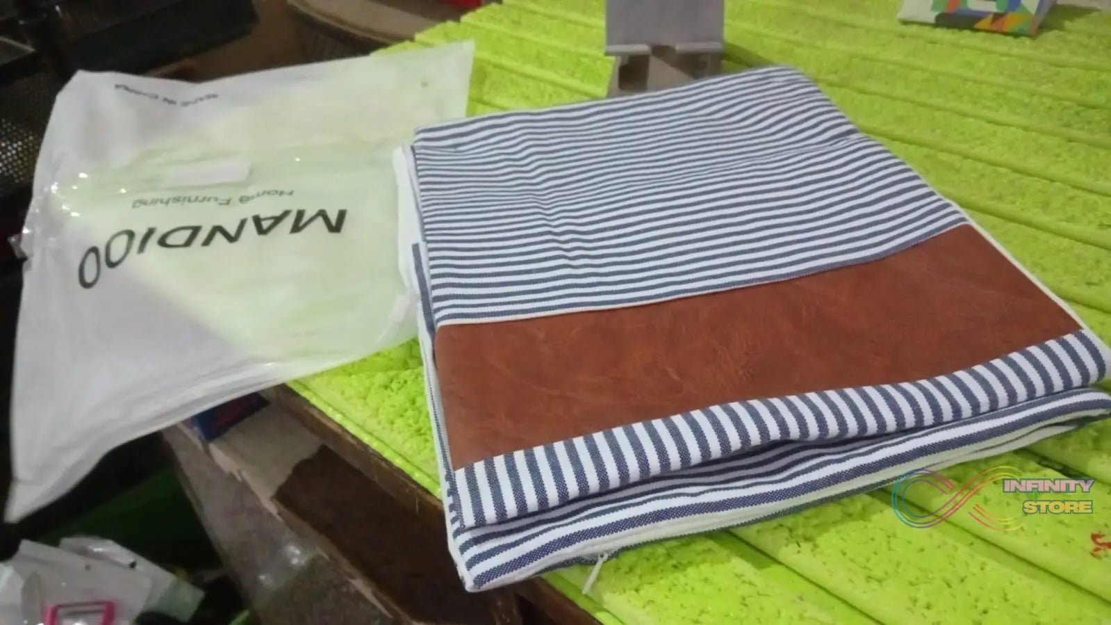 Pillow Covers, leather & cotton Cushion Covers (20 × 20 Inch / 1 Pair / 2 Pc) - infinityexculsivestore.com