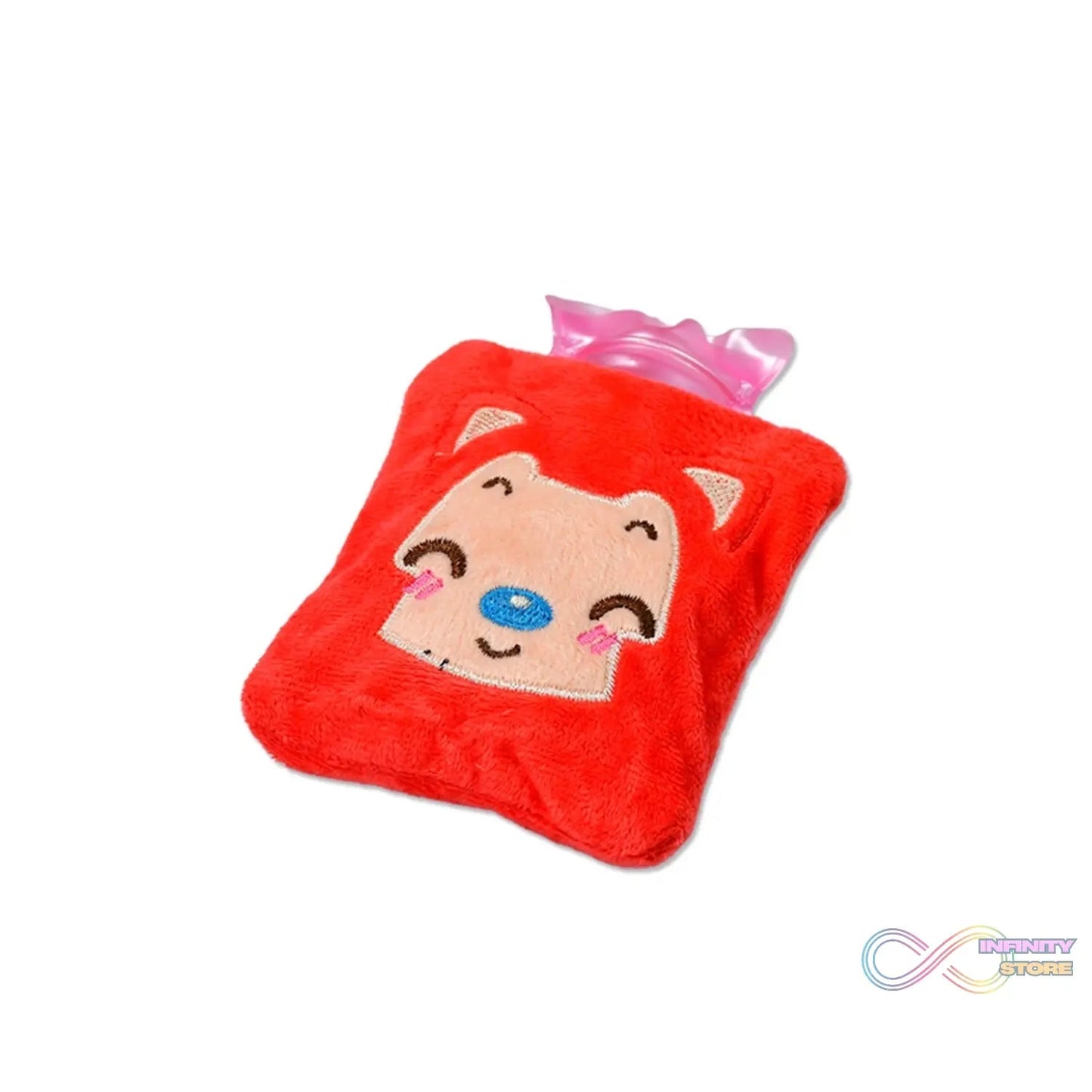 Pink Cat small Hot Water Bag with Cover for Pain Relief, Neck, Shoulder Pain and Hand, Feet Warmer, Menstrual Cramps. - infinityexculsivestore.com