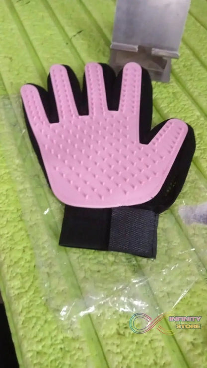 Pink Gloves, Gloves Bathing Tool (1 Pc) - infinityexculsivestore.com