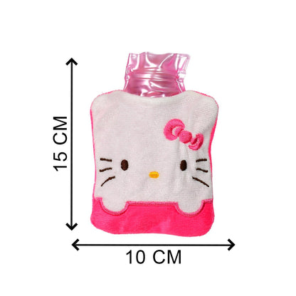Pink Hello Kitty Small Hot Water Bag with Cover for Pain Relief - infinityexculsivestore.com