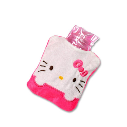 Pink Hello Kitty Small Hot Water Bag with Cover for Pain Relief - infinityexculsivestore.com