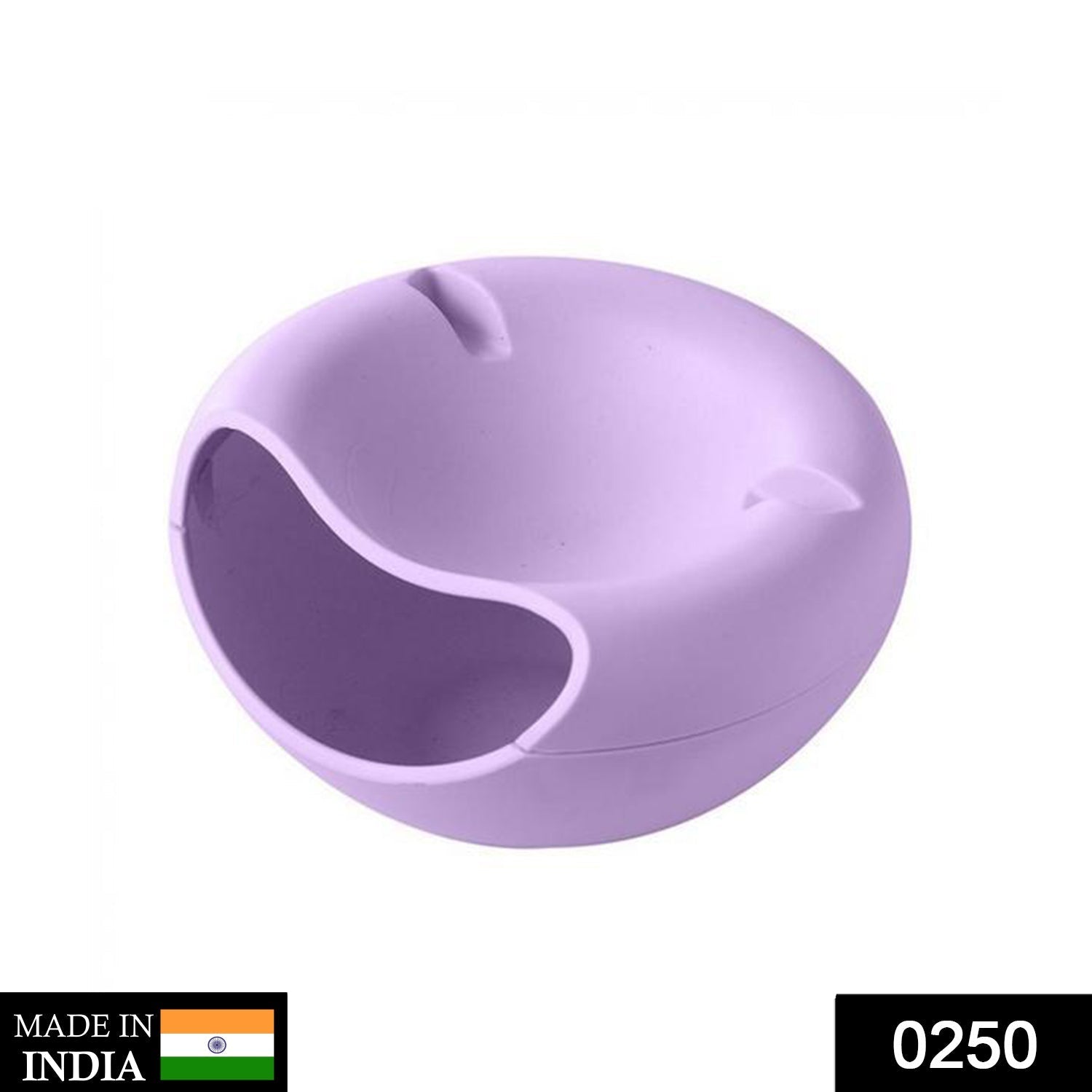 Pista Nut Fruit Platter Serving Bowl With Mobile Phone Holder by HomeFast - infinityexculsivestore.com