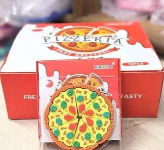 Pizza Erasers for Kids, 3D Slices Pizza Eraser, Cute & Fancy Fast Food Eraser (Set/Pack of 1) - infinityexculsivestore.com