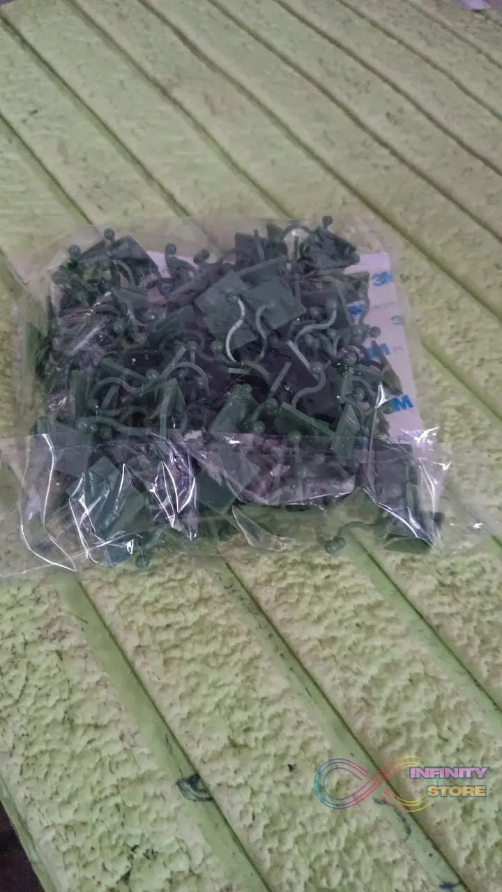 Plant Climbing Wall Fixture Clip Self - Adhesive Hook (100 Pcs Set) - infinityexculsivestore.com