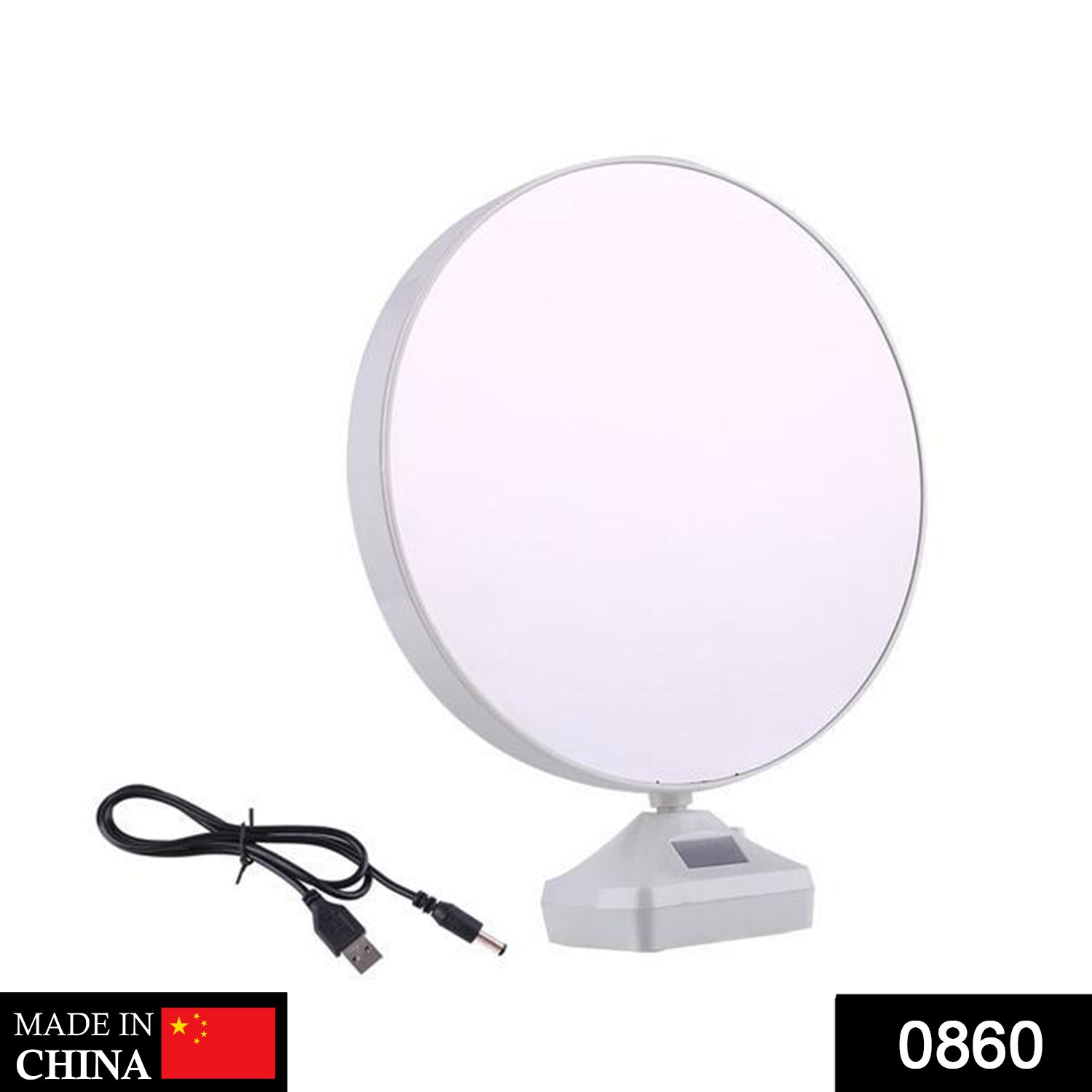 Plastic 2 in 1 Mirror Come Photo Frame with Led Light - infinityexculsivestore.com