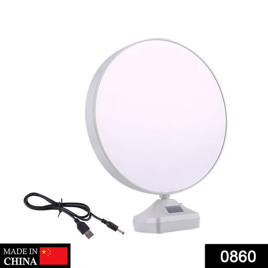 Plastic 2 in 1 Mirror Come Photo Frame with Led Light - infinityexculsivestore.com