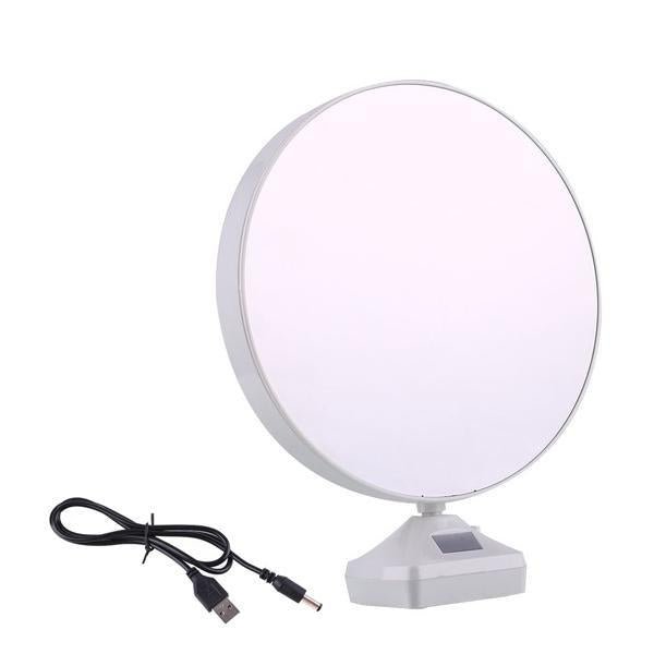 Plastic 2 in 1 Mirror Come Photo Frame with Led Light - infinityexculsivestore.com