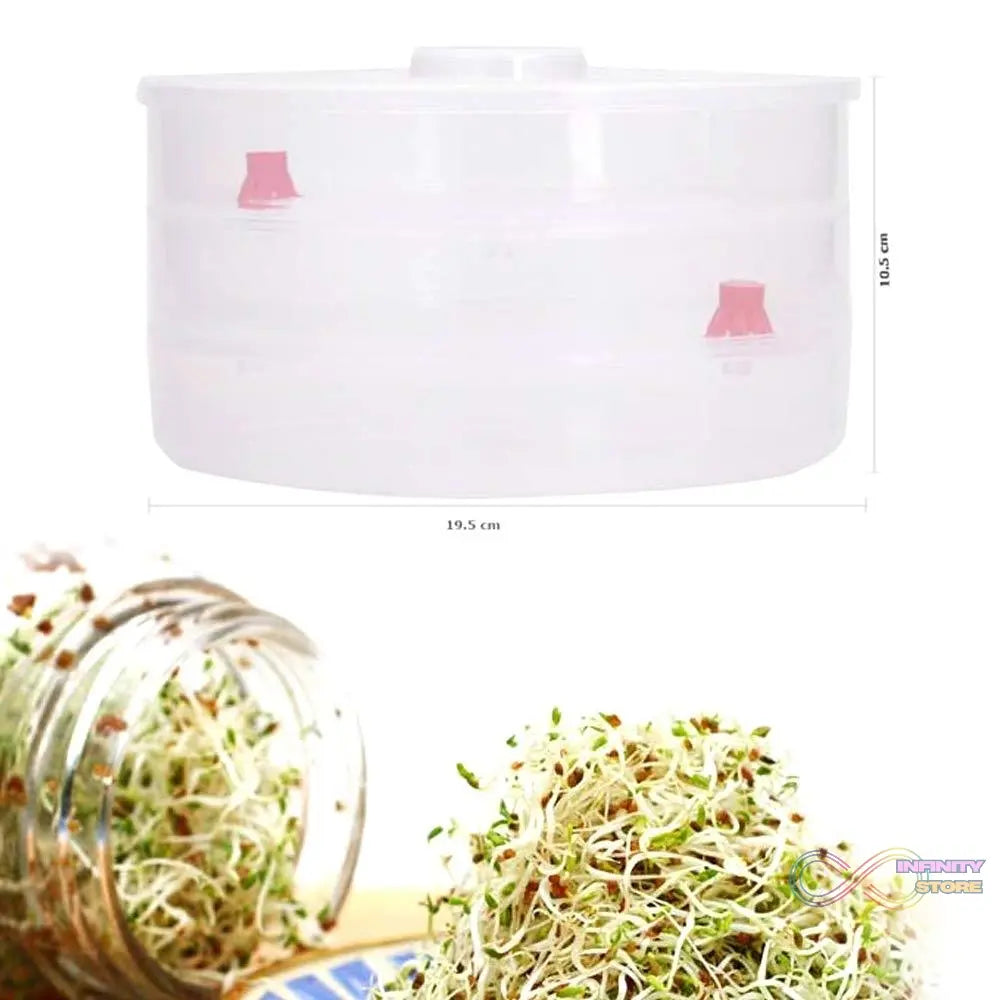 Plastic sprout maker for home use