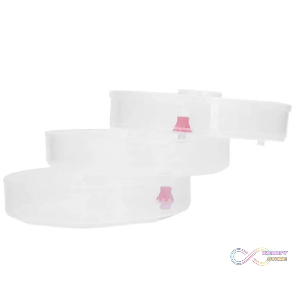 White sprout maker with three compartments