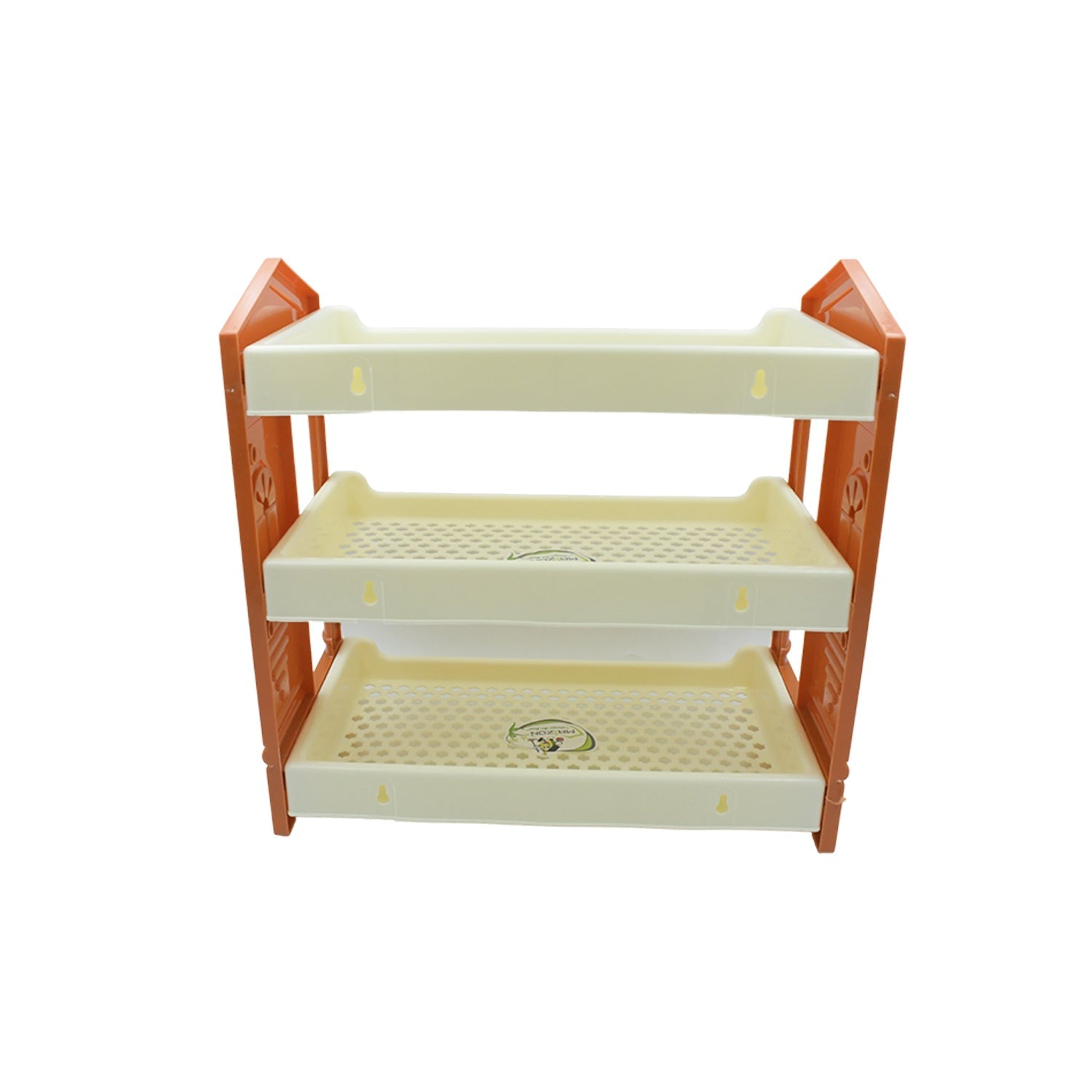 Plastic 3in1 Multipurpose Organizer Storage Rack / Shelf for Kitchen / Bathroom / Room - infinityexculsivestore.com