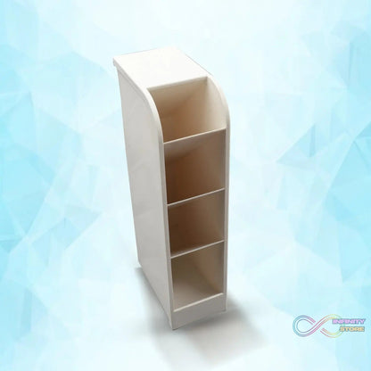 Plastic 4 Compartment Office Desktop Storage Box, Pen Pencil Stand/Holder Stationary Organizer, Plastic Desktop Stationary Organizer For School - infinityexculsivestore.com