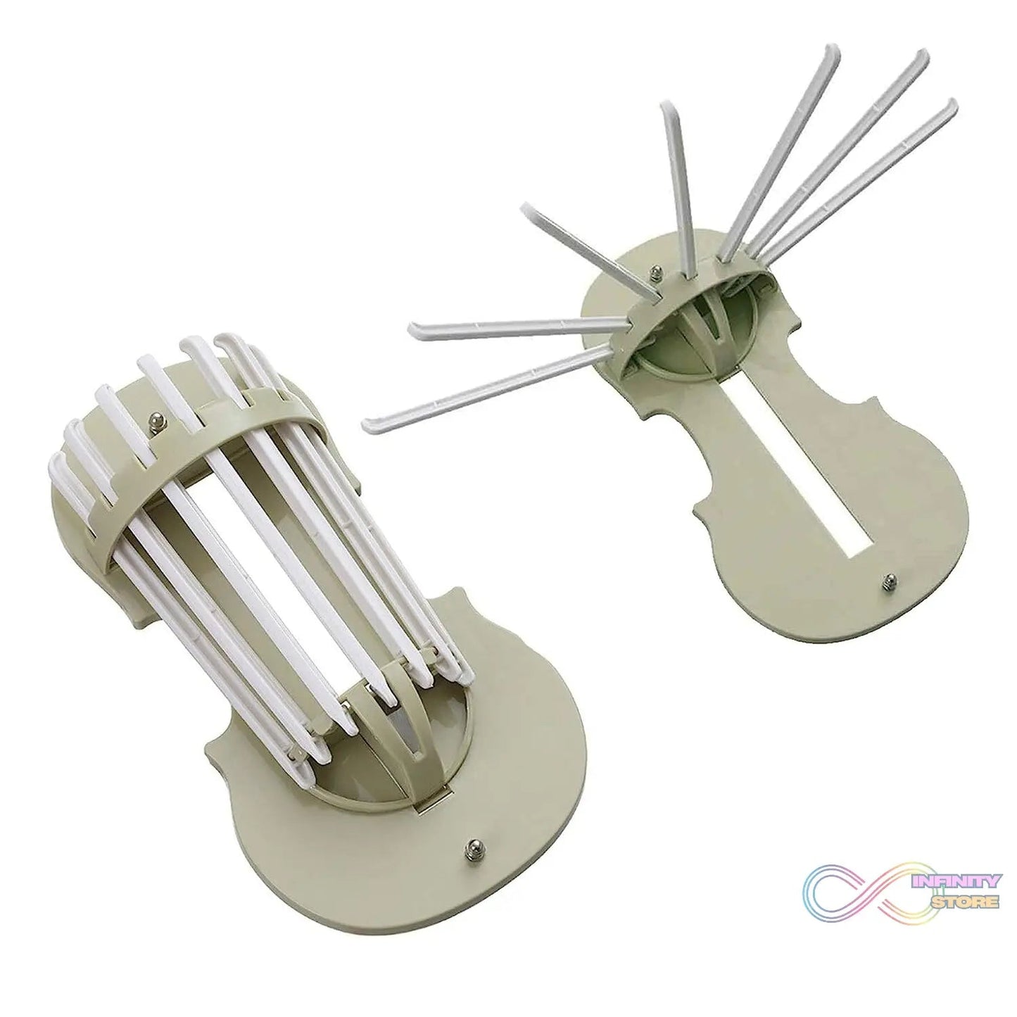 Plastic 7 - in - 1 Multifunction Retractable Wall - Mounted Pull - Out Hanger Rack Without Punching Hooks Up for Kitchen Bathroom - infinityexculsivestore.com