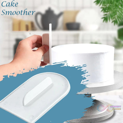 plastic icing smoother for precise decorating