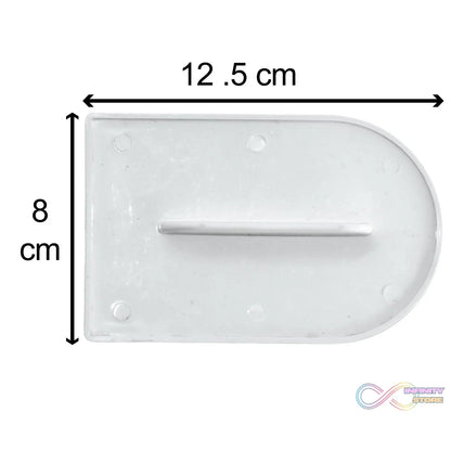 Icing smoother tool with ergonomic handle for easy use