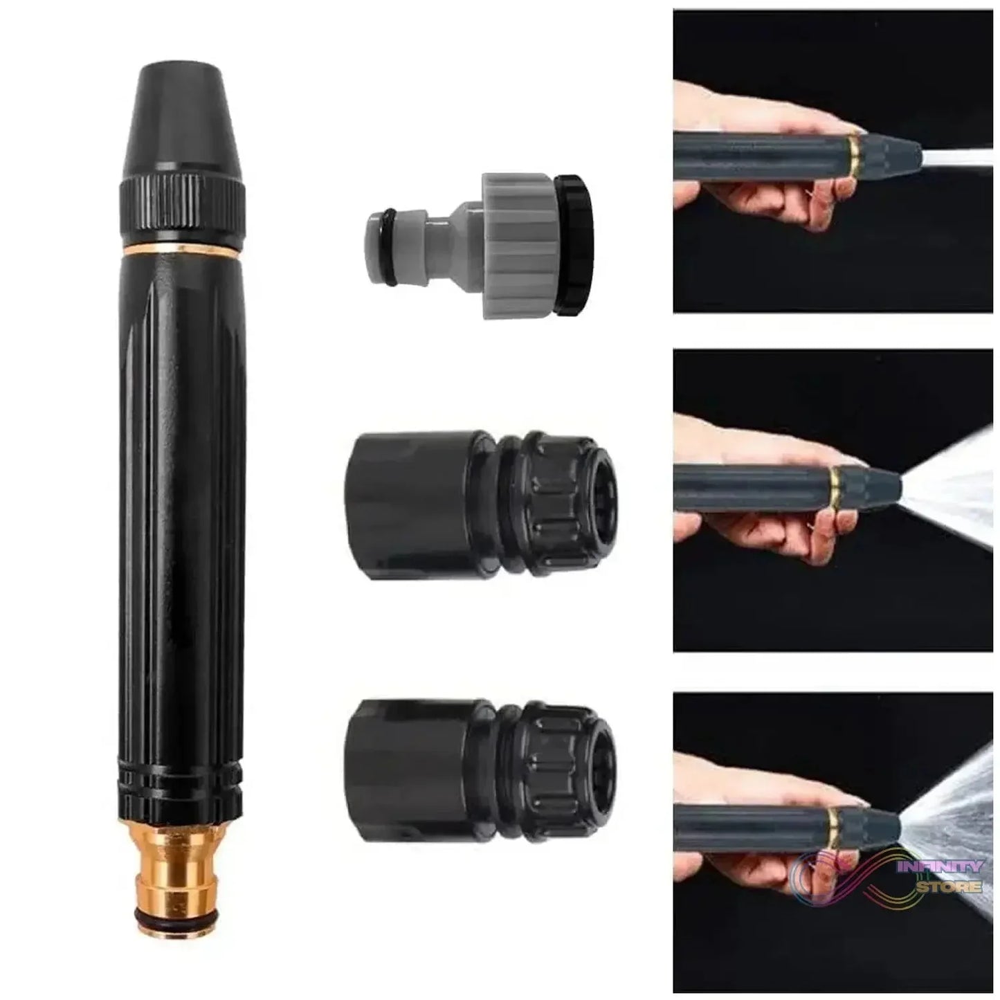 Plastic Car Washer high Pressure Gun Water Spray Trigger Nozzle Water Spray Gun (1 Pc) - infinityexculsivestore.com