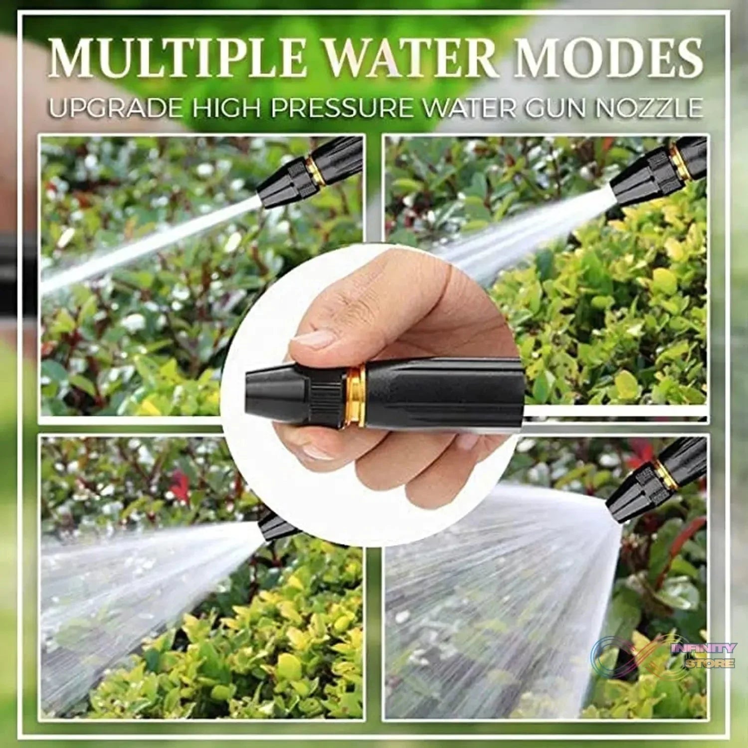 Plastic Car Washer high Pressure Gun Water Spray Trigger Nozzle Water Spray Gun (1 Pc) - infinityexculsivestore.com