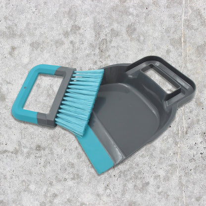 Plastic Cleaning Broom Brush and Dustpan Set Desktop Broom Sweep Cleaning Brush Dust Pan Car Keyboard Cleaning Household Dust Pan (1 Set) - infinityexculsivestore.com