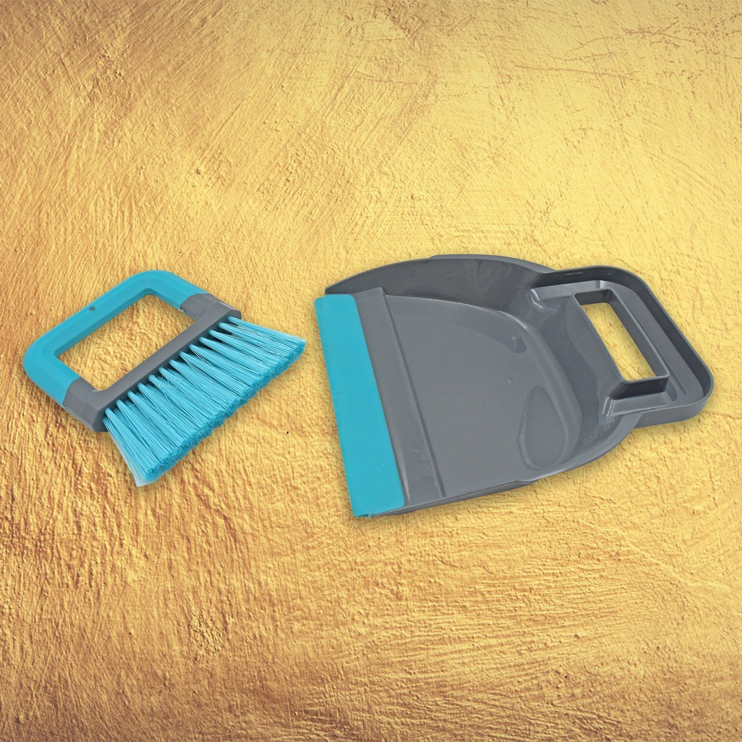 Plastic Cleaning Broom Brush and Dustpan Set Desktop Broom Sweep Cleaning Brush Dust Pan Car Keyboard Cleaning Household Dust Pan (1 Set) - infinityexculsivestore.com