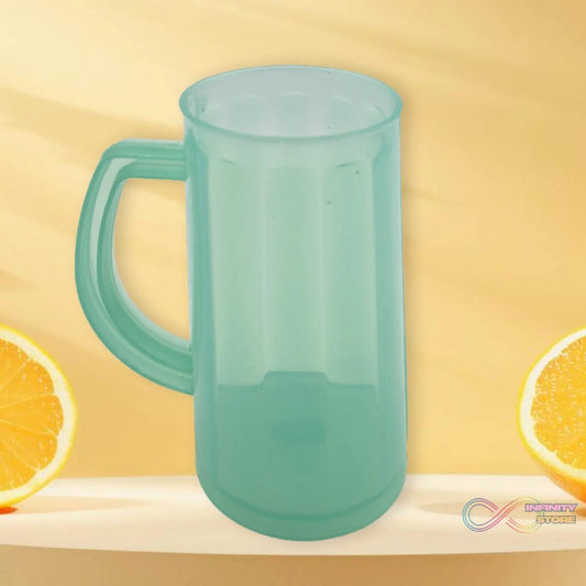 Plastic Coffee Mug With Handle Used for Drinking and Taking Coffees and Some Other Beverages in All Kinds of Places for Kitchen, Office, Home Safe(1 pc) - infinityexculsivestore.com