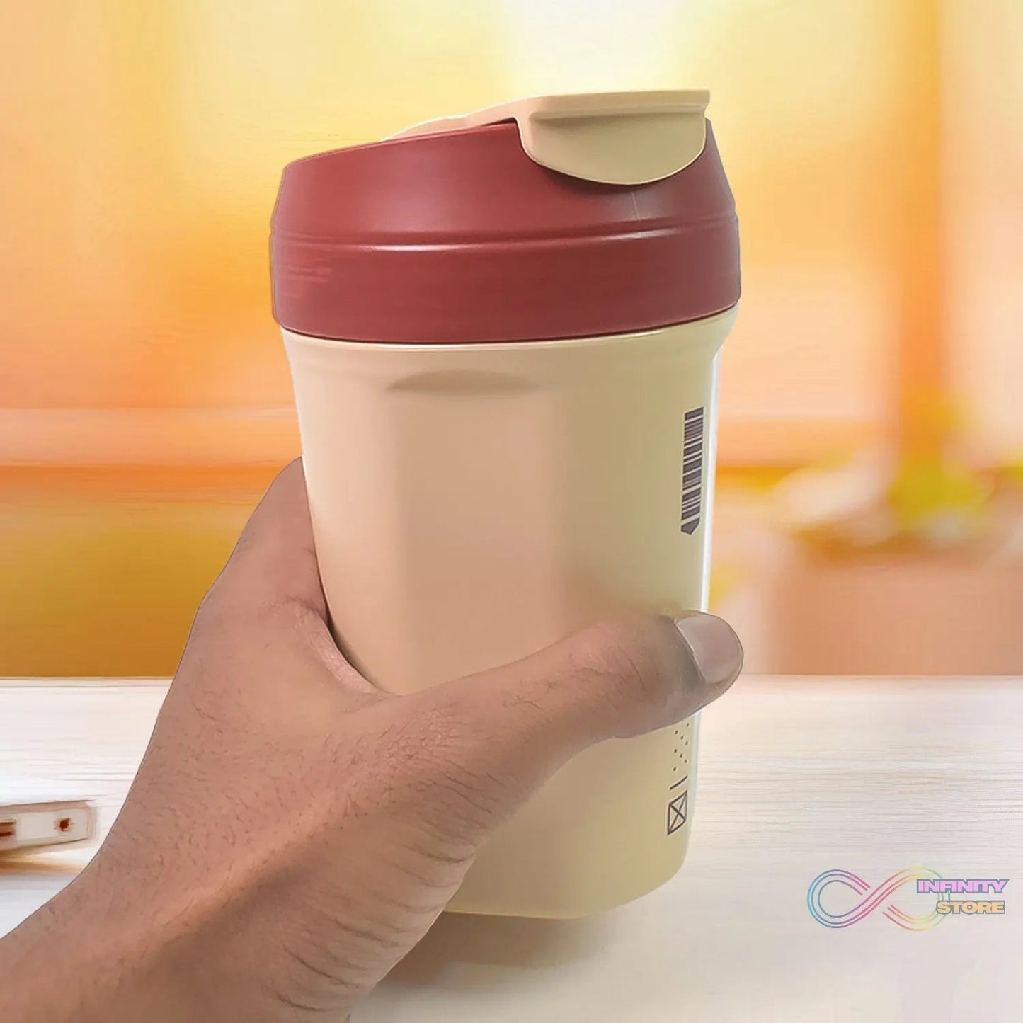 Plastic Coffee Tumbler, Travel Coffee Tumbler, Coffee Cups for Water (1 pc / 600ml) - infinityexculsivestore.com