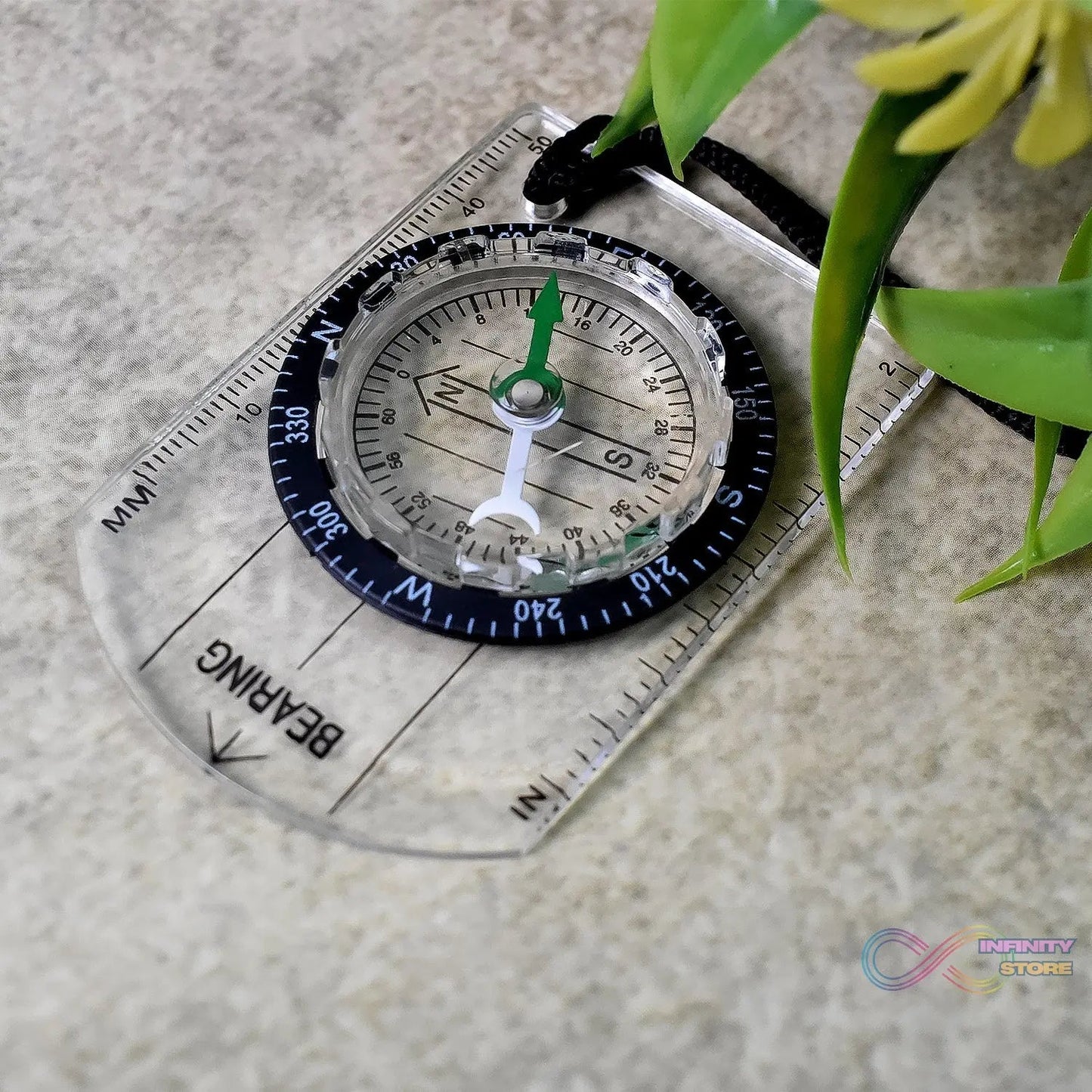 Plastic Compass for Travel Outdoor Compass (1 Pc) - infinityexculsivestore.com