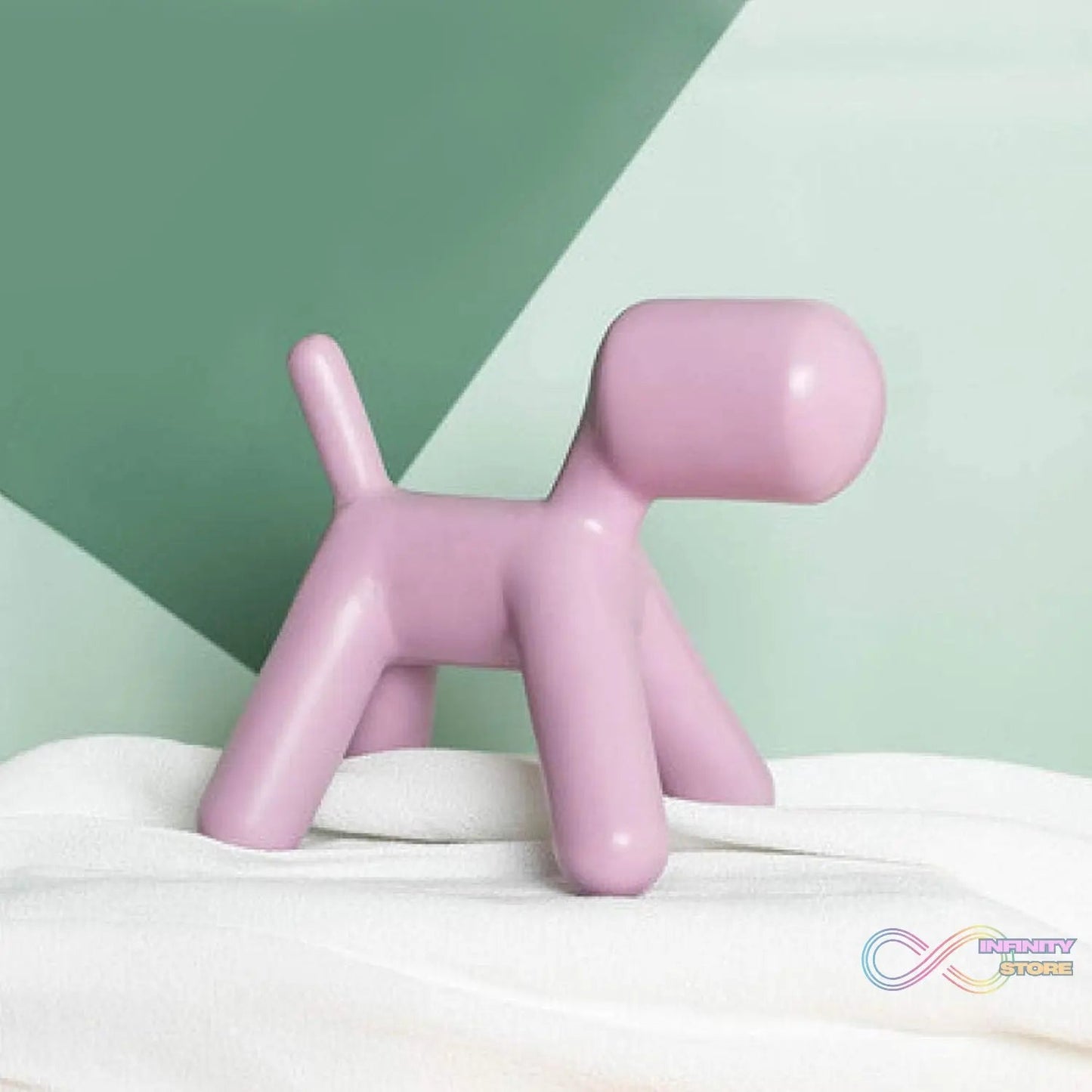 Plastic Cute Animal Puppy Chair,Creative Dog Low Footstool,Cartoon Foot Rest Stool for Bedroom Living Room Entrance Gift (1 Pc) - infinityexculsivestore.com